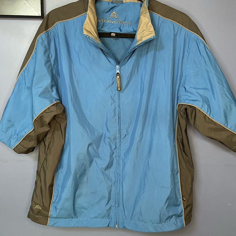 Stormtech Women's Blue and Gray Jacket
